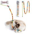 Katze Dangler Katze Teaser Tänzerin mit Bell Of Hot Rod Pvc Haustier Spielzeug Katze Stick